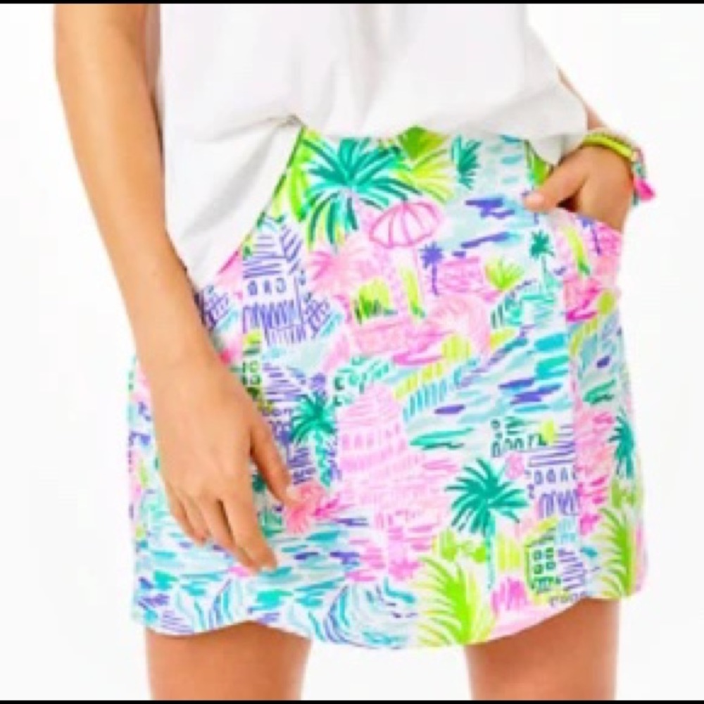 Lilly Pulitzer becki skort private island
